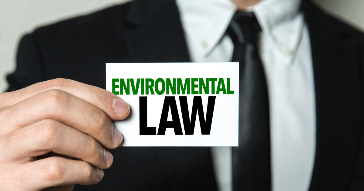 กฎหมายกับสิ่งแวดล้อม